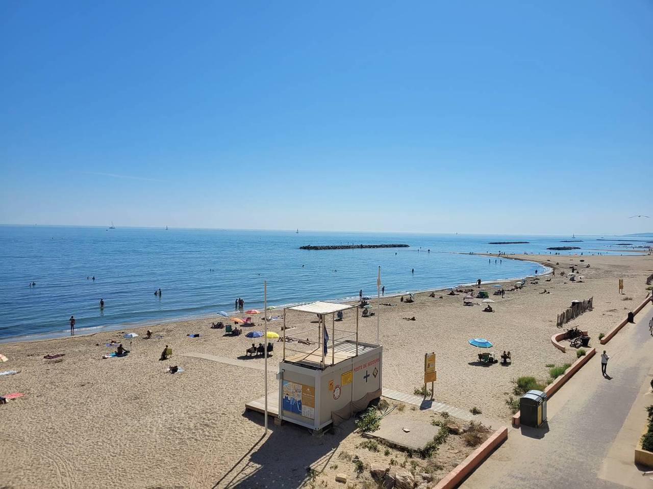 Apartamento entero, F3 en Palavas, frente al mar, para 4 personas con gran terraza in Palavas-les-Flots, Costa mediterránea (Francia)