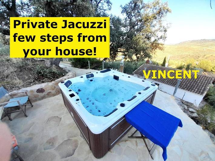 Casa de vacaciones para 6 personas, con piscina además de jacuzzi y jardín en Sierra de las Nieves - 3