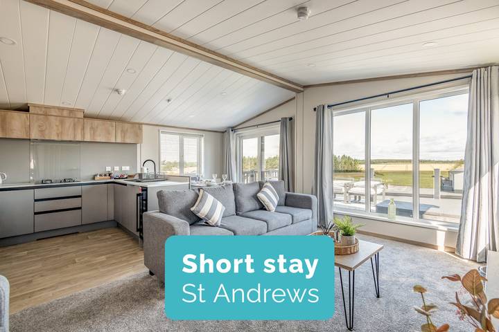 Static caravan for 6 people in Fife region