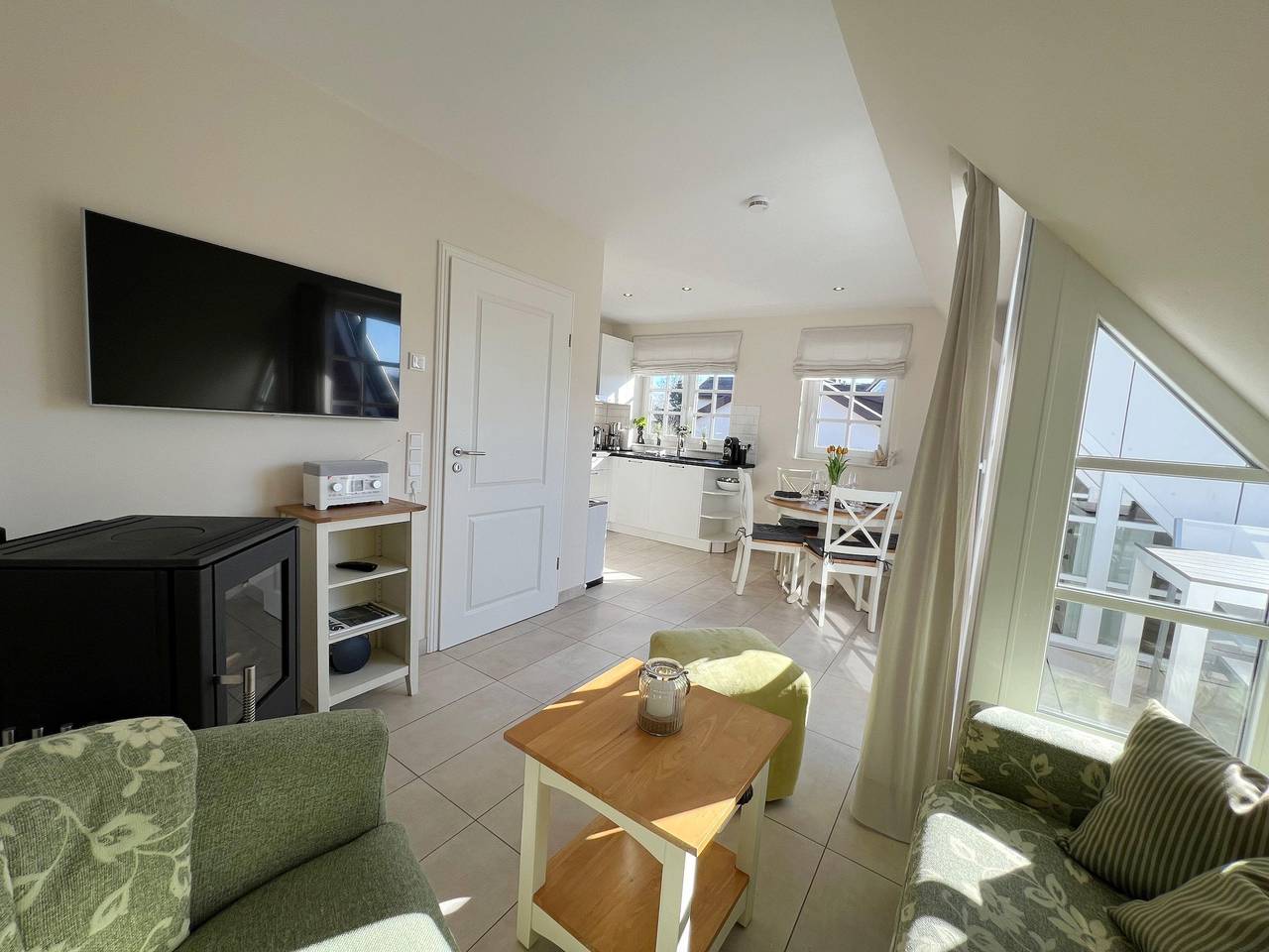 Ganze Ferienwohnung, Neu! Friesenhaus "Inselherz" Og-Wohnung in Tinnum, Sylt (Gemeinde)