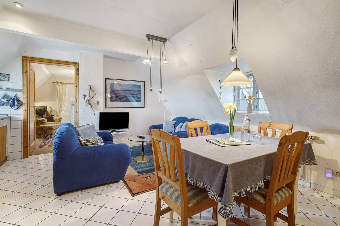 Ganze Wohnung, Apartment „Bremen“ mit gemeinsamer Terrasse und Garten in Pellworm, Nordseeküste