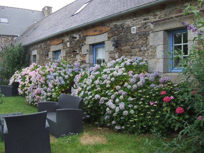 Gîte pour 4 personnes, adapté aux familles à Hengoat