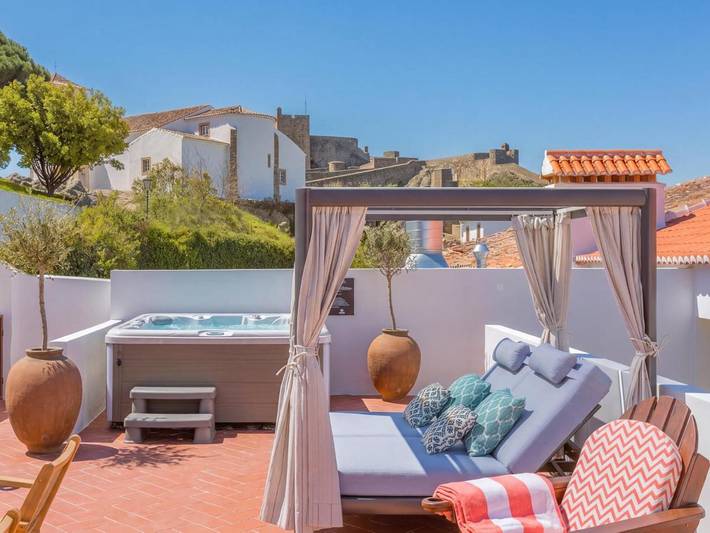 Hotel para 2 pessoas, com Terraço e Jacuzzi em Marvão