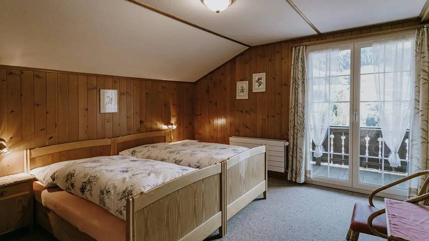Gîte pour 2 personnes, avec balcon à Adelboden - 3