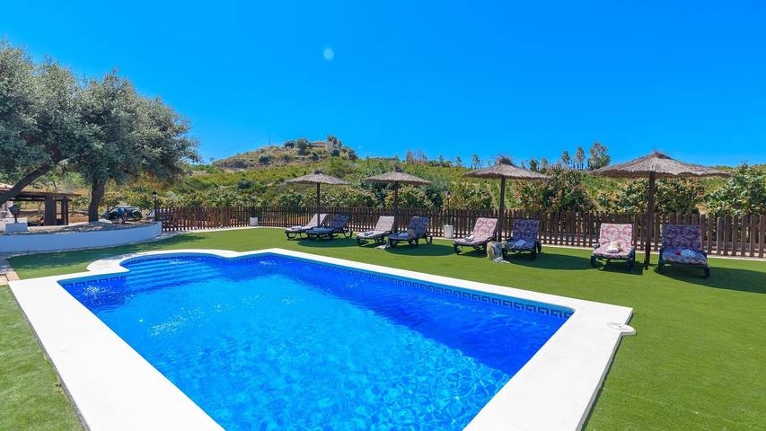 Villa pour 20 personnes, avec piscine et balcon/terrasse, animaux acceptés sur la Costa del Sol