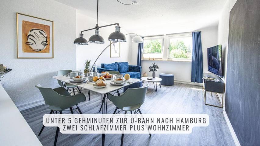 Ferienwohnung für 6 Personen, mit Garten und Ausblick, mit Haustier in Ahrensburg - 3