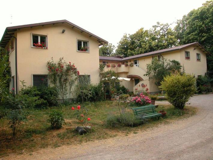 Appartamento per 2 persone, con Terrazza e Giardino nonché Panorama a Fiuggi