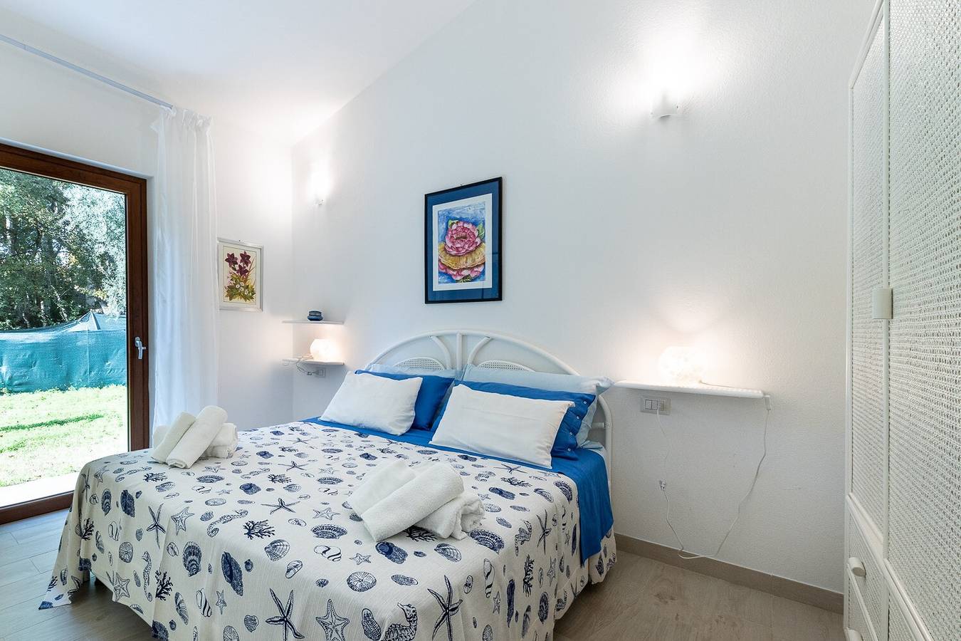 Schönes Ferienhaus "Villetta Coccinella" mit Wlan in Geremeas, Maracalagonis