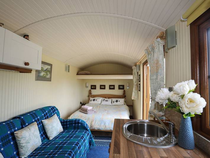Hütte für 2 Personen mit Garten in Gwynedd