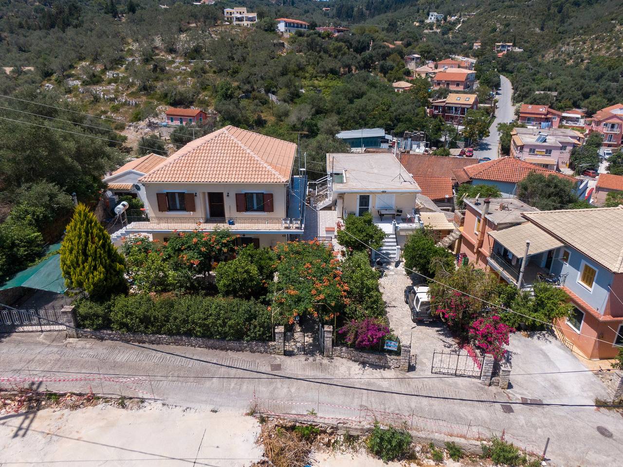 Zimmer 'Casa Nuova Garden' mit Balkon, Wlan und Klimaanlage in Gaios, Paxos