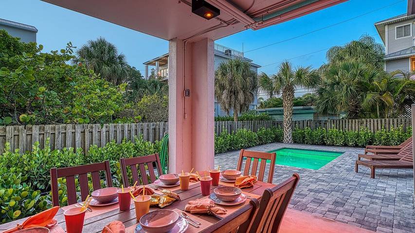 Vacation rental for 22 people, with balcony in Siesta Key