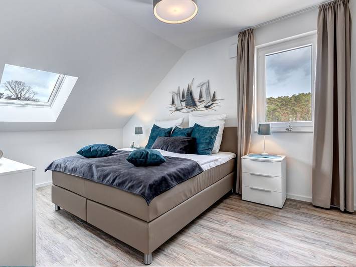 Ferienwohnung für 3 Personen, mit Balkon und Seeblick in Loddin - 3