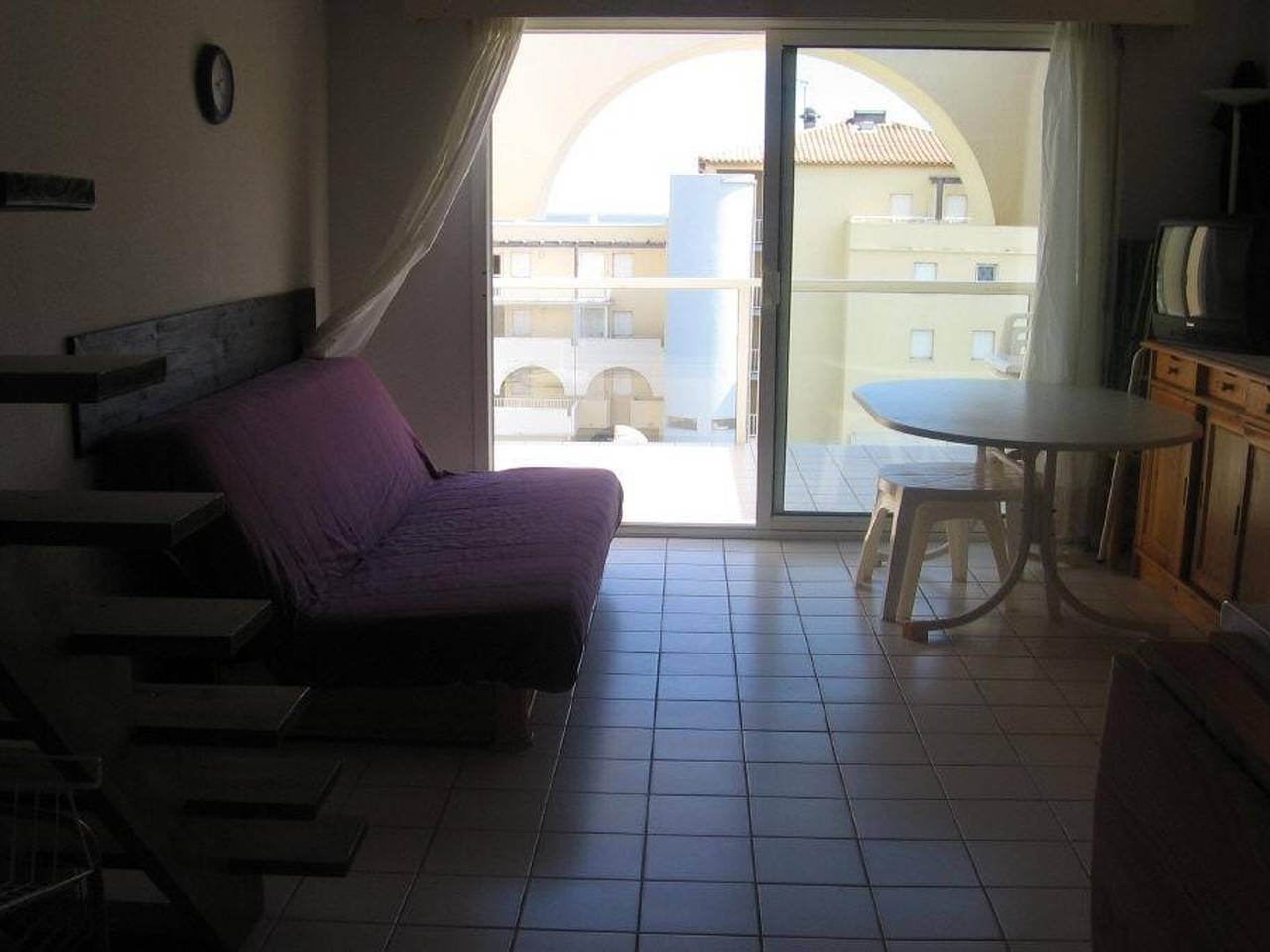 Ganze Wohnung, T2 Wohnung mit Terrasse und Parkplatz in Sète in Sete, Côte d'Améthyste