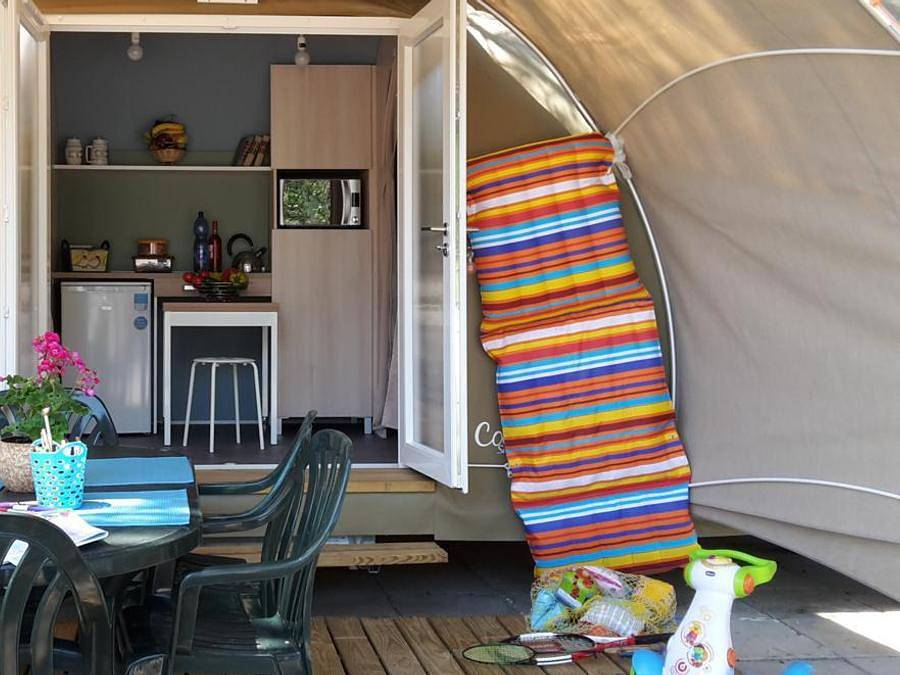 Camping Punta Navaccia  - Zelt 4 personen - Coco Sweet - ohne Sanitäranlagen in Tuoro sul Trasimeno, Lago Trasimeno