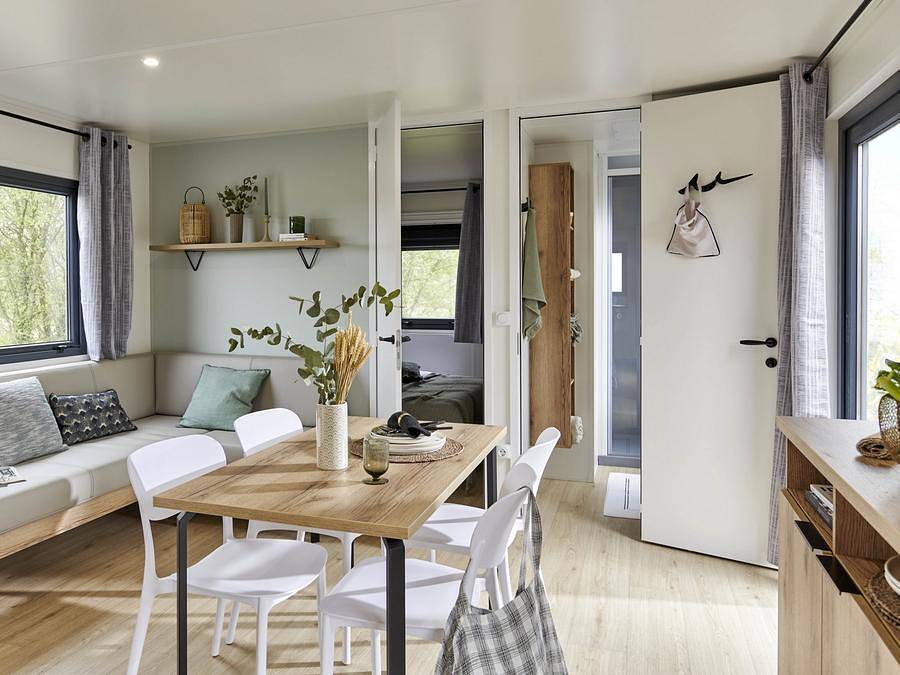 Flower Camping Provence Vallée - Mobilheim 4 personen - Mobile Home New Horizon in Manosque, Regionaler Naturpark Luberon