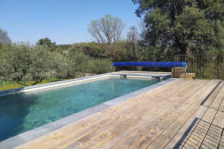 Maison de vacances pour 19 personnes, avec jardin à Les Vans