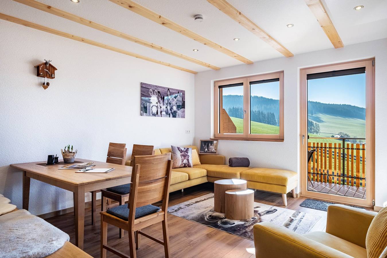 Ganze Wohnung, Ferienwohnung "Eselliebe" 5 Sterne in Langenordnach (Titisee-Neustadt), Titisee-Neustadt