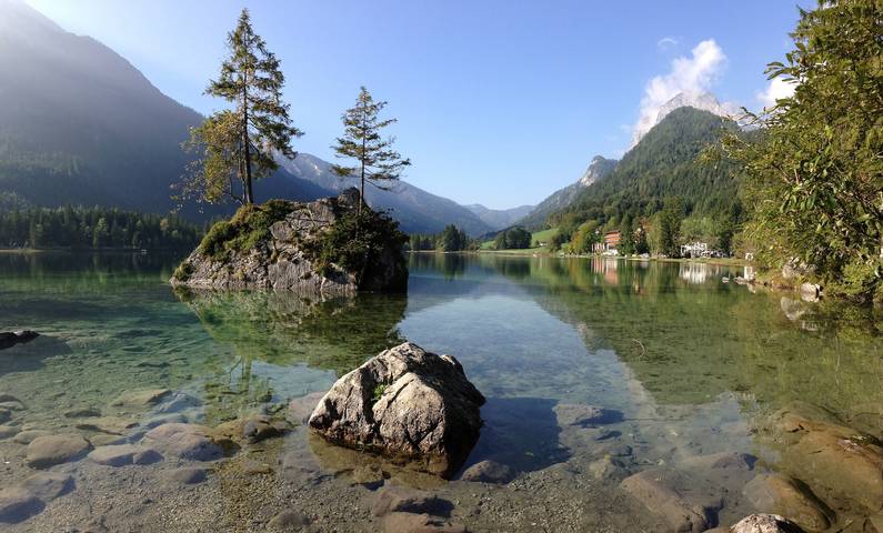 Pension für 2 Personen, mit Terrasse und Garten im Berchtesgadener Land