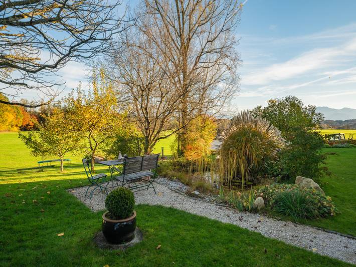 Ferienhaus für 2 Personen, mit Balkon und Terrasse sowie Garten und Seeblick in Landkreis Rosenheim - 4