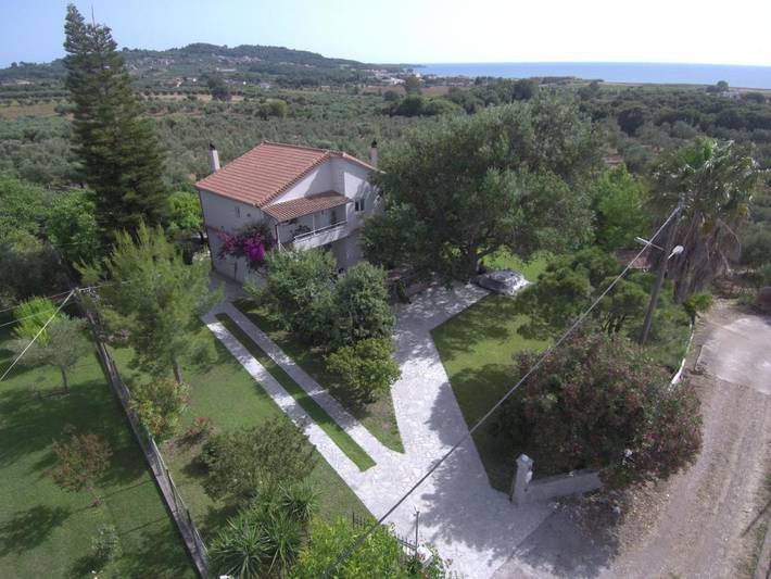 Ferienhaus für 7 Personen, mit Ausblick und Garten, mit Haustier in Agios Ilias