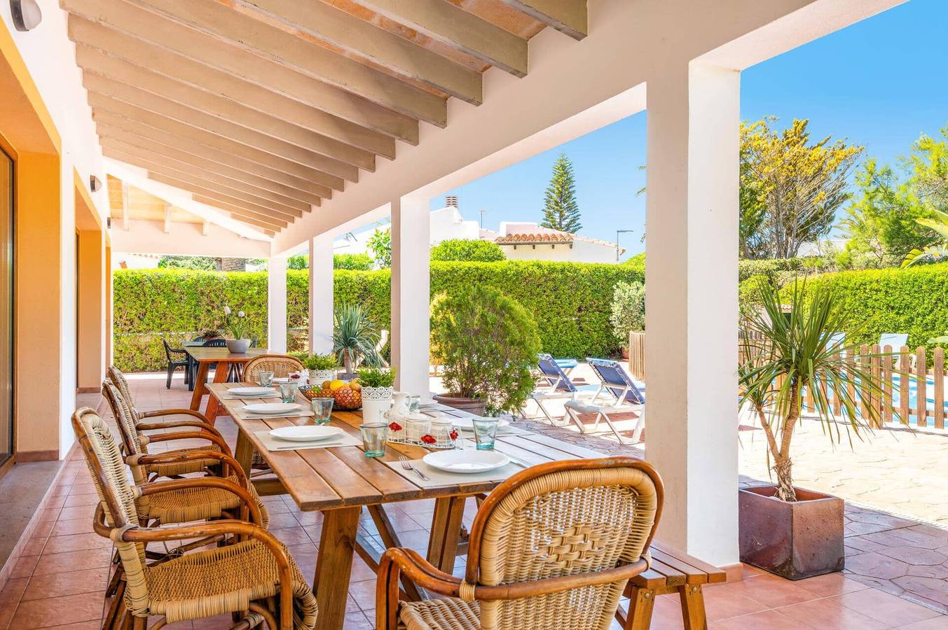 Chalet para 11 personas con jardín in Son Xoriguer, Ciudadela