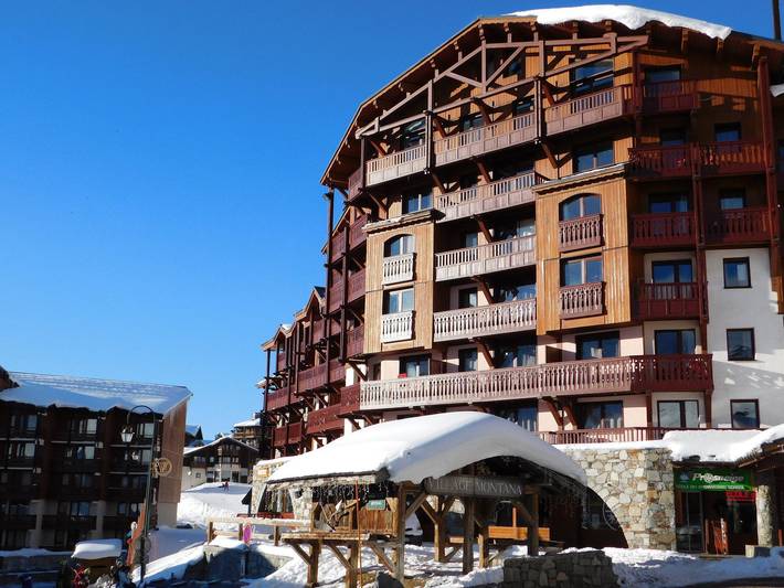 Chalet pour 4 personnes, avec balcon à Val Thorens