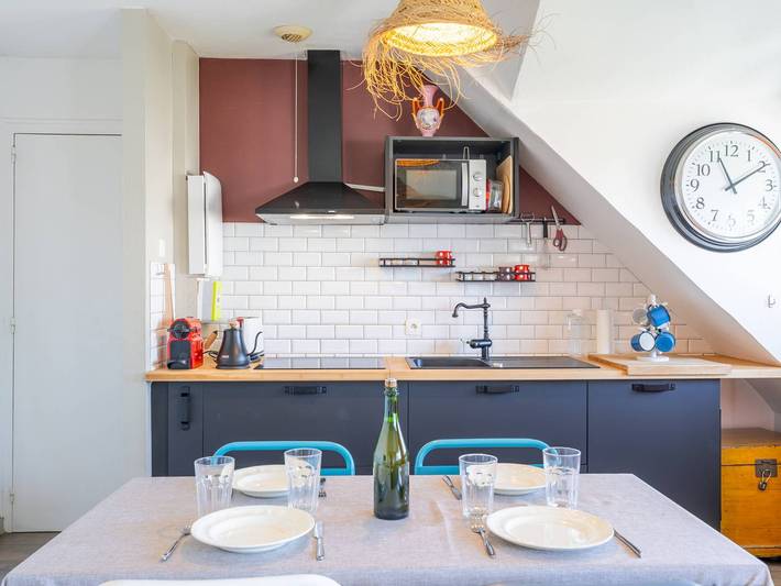 Ganze Wohnung, Carnac: Schönes 43m² Apartment, 2 Zimmer, Inkl. WLAN, Strandnah in Carnac Plage, Carnac