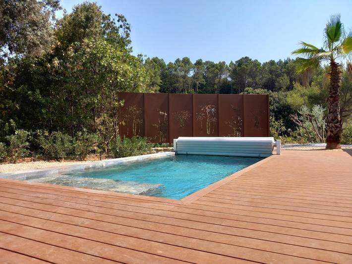 Villa for 8 people, with pool and view as well as garden - 1