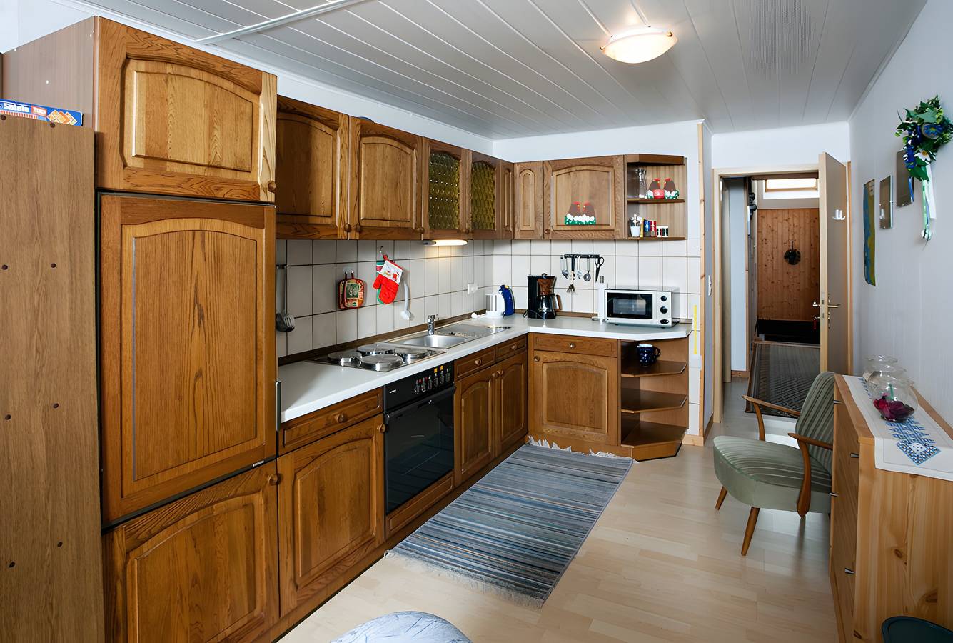 Ganze Wohnung, "Fewo Jana“ im Obergeschoss mit kleinem Balkon, Gemeinschaftsgarten und W-Lan Zugang in Nordfriesische Inseln (Schleswig-Holstein), Pellworm
