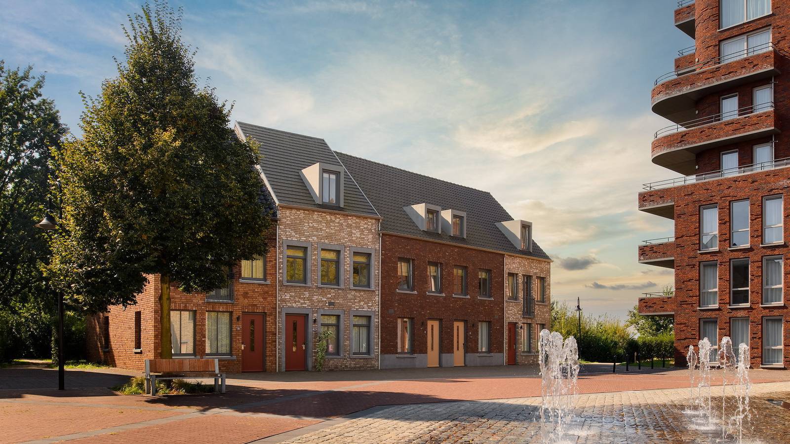 Burgemeestershuis luxe - 3 slaapkamers op Dormio resort Maastricht in Maastricht, Limburg