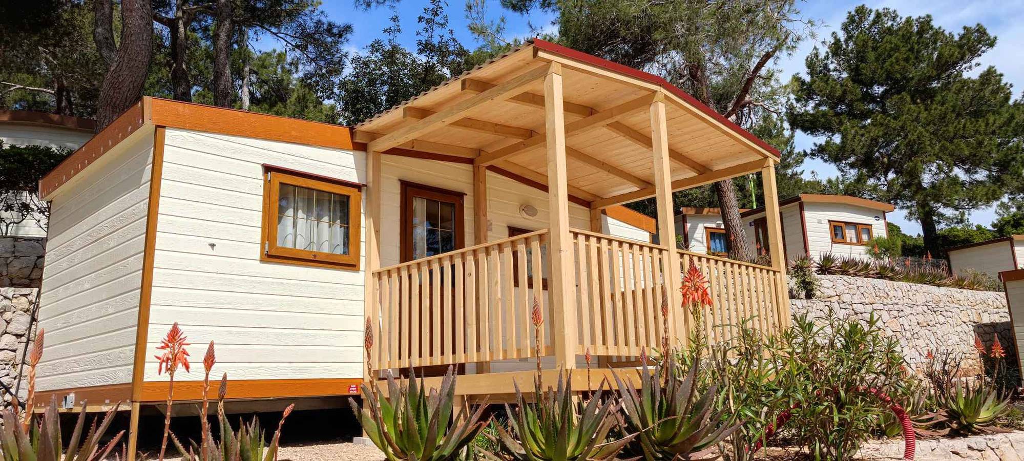Mobilehome mit Parkplatz  in Cunski, Kvarner Inseln