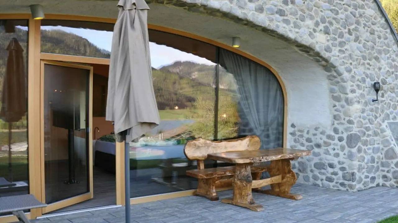 Geheel vakantieappartement, Ferienwohnung für 2 Personen (43 m²) in Weißensee in Oberdorf (Weissensee), Weissensee