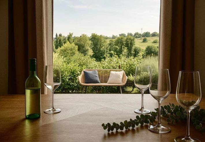 Ferienhaus für 6 Personen, mit Ausblick und Garten in Sankt Wendel - 2