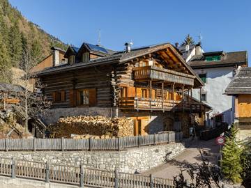 Ferienwohnung für 2 Personen, mit Terrasse im Val di Fassa