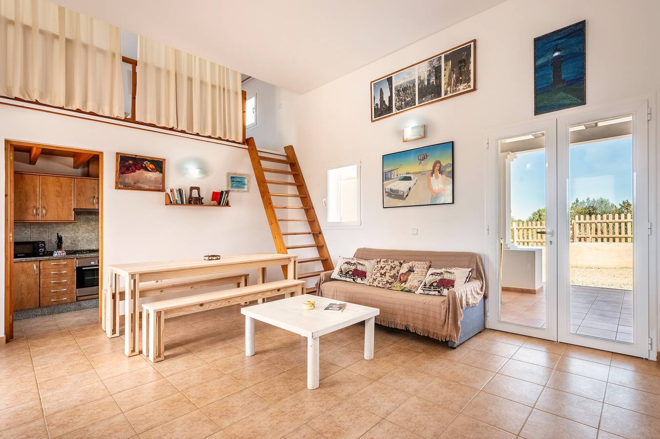 Ferienhaus 'Casa Es Vedrà' mit Meerblick, Wlan und Klimaanlage in Formentera, Balearen