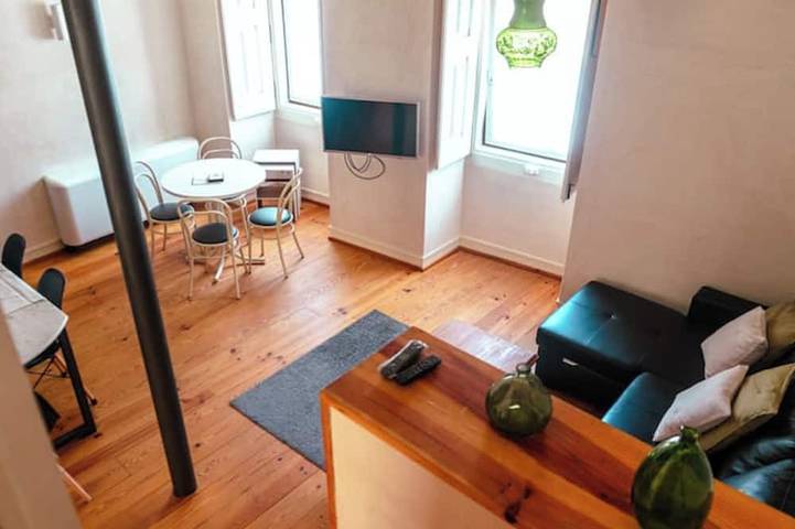 Apartamento para 6 personas, con balcón en Abrantes