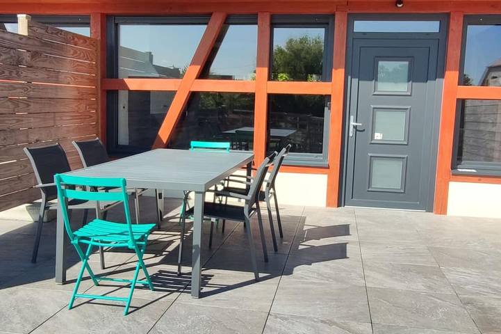 Appartement de vacances pour 4 personnes, avec piscine, animaux acceptés