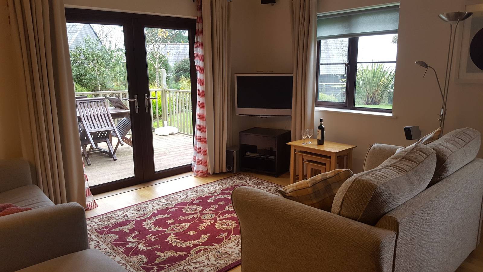 Lodge für 4 Personen mit Terrasse in Polperro, Cornwall