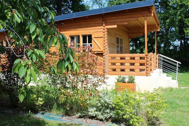 Chalet voor 2 personen, met tuin en terras in Normandië