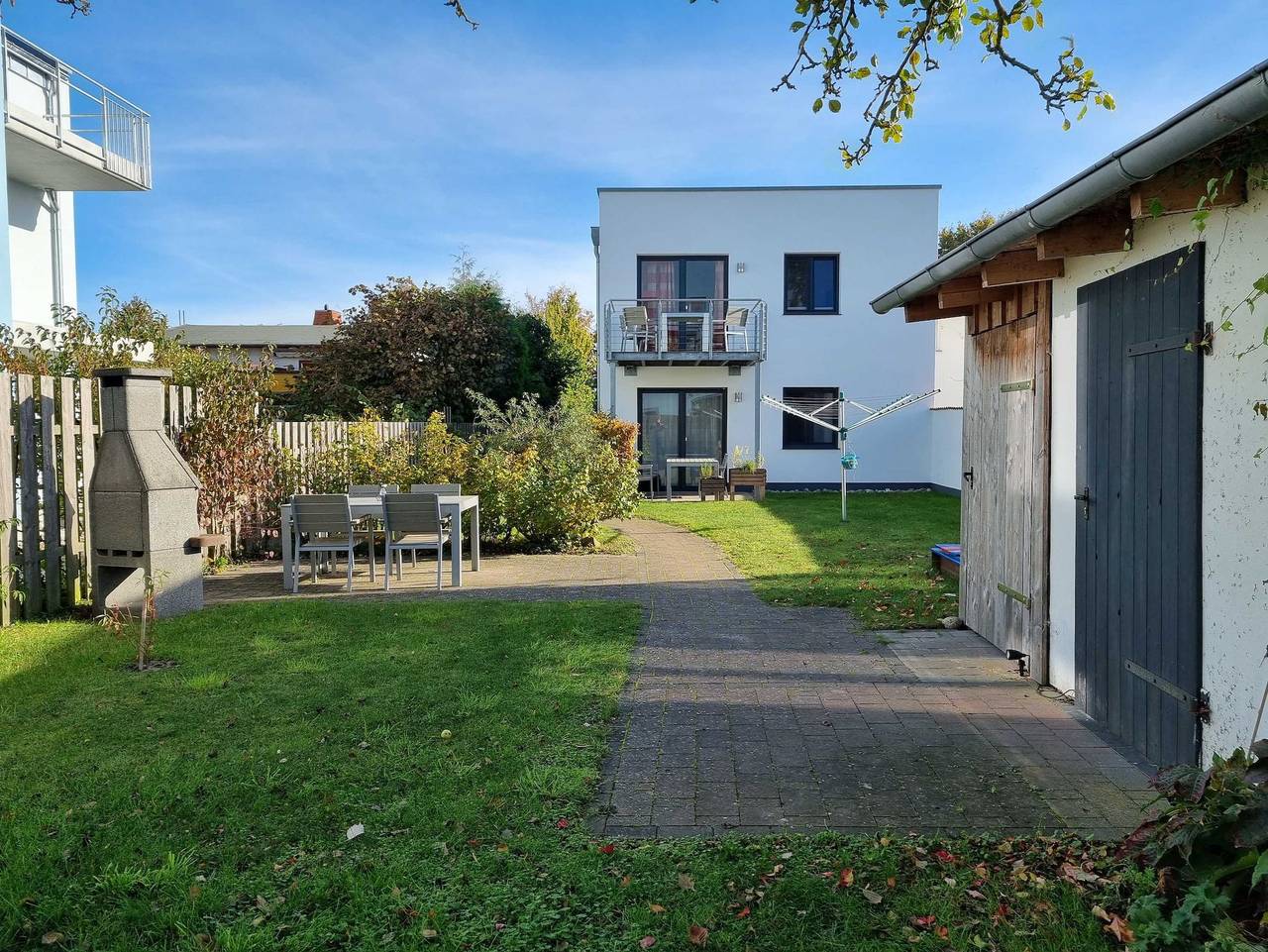 Ganze Ferienwohnung, Haus vier Elemente Ferienhaus mit vier Ferienwohnungen - Erde in Zinnowitz, Usedomer Norden