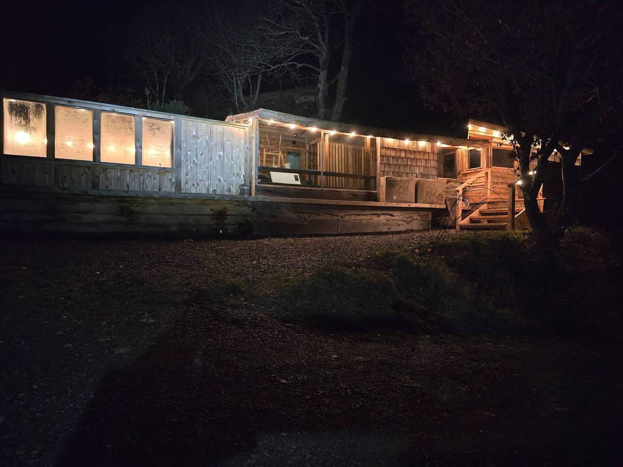 Luxury Welsh wooden cabin in Denbighshire