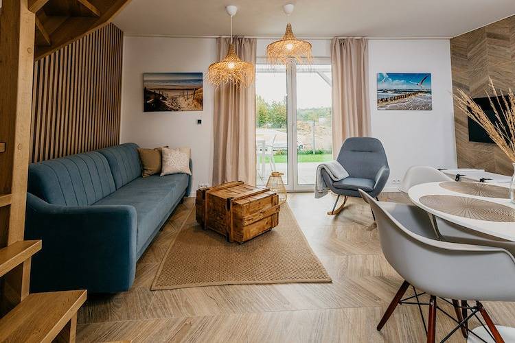 Komfortables Ferienhaus mit Whirlpool und Sauna in Kopalino, powiat wejherowski