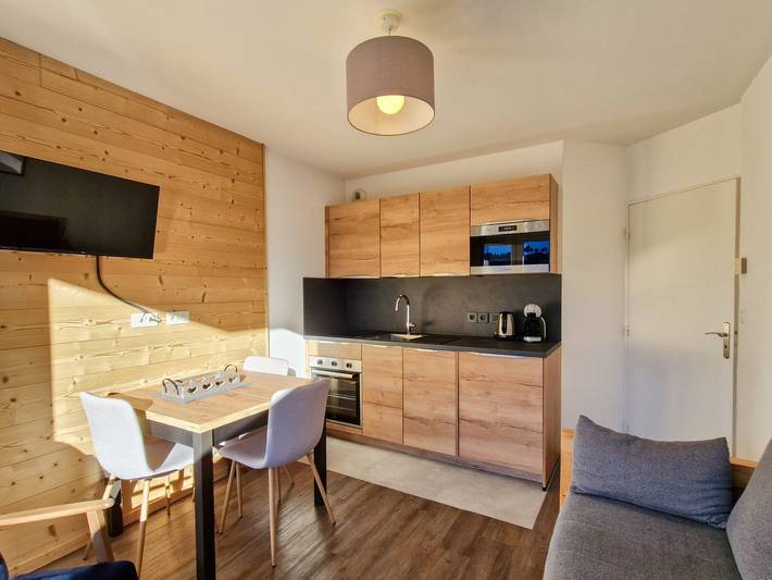 Chalet pour 4 personnes, avec balcon dans Flaine