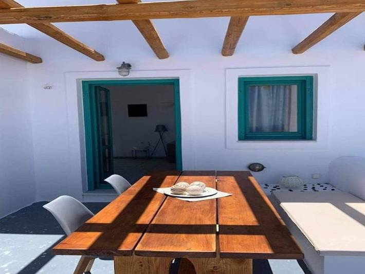 Casa de vacaciones para 6 personas, con Vistas al mar y Balcón además de Terraza y Jardín en Imerovigli