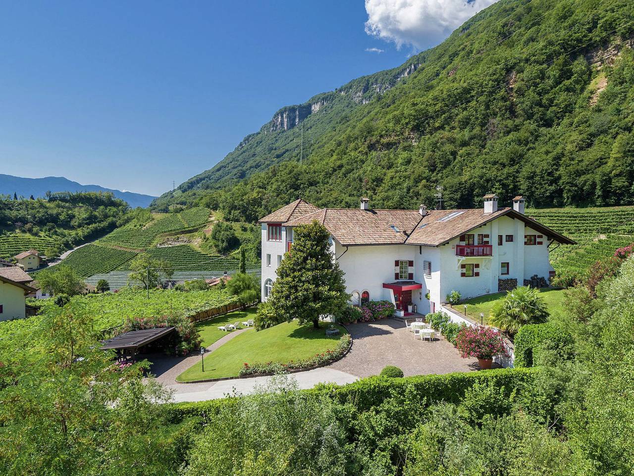 Hotel Mühle Mayer - Suite "Anna Rosa" in Tramin an der Weinstraße, Nonsberggruppe