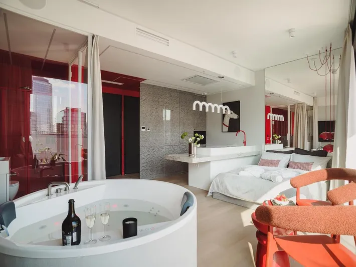 Apartamento de vacaciones para 2 personas, con jacuzzi y balcón - 1