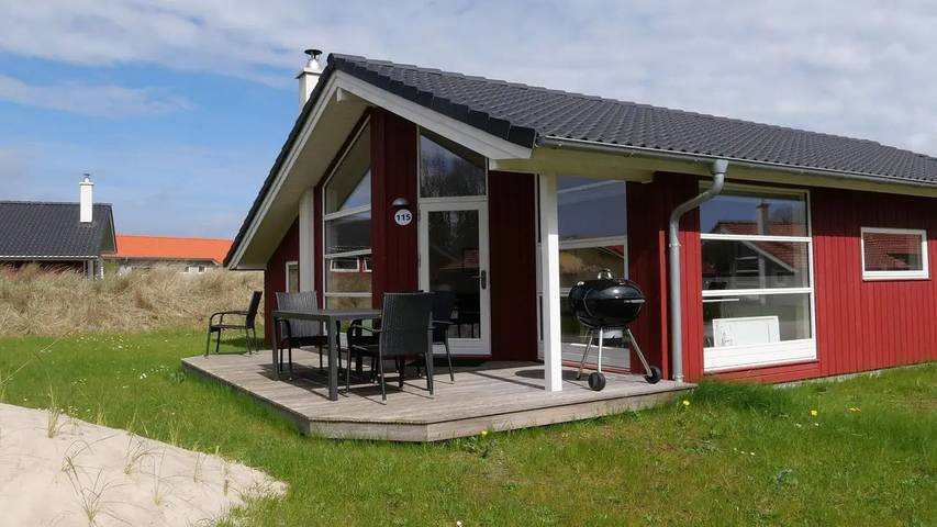 Ferienhaus für 7 Personen, mit Sauna und Terrasse