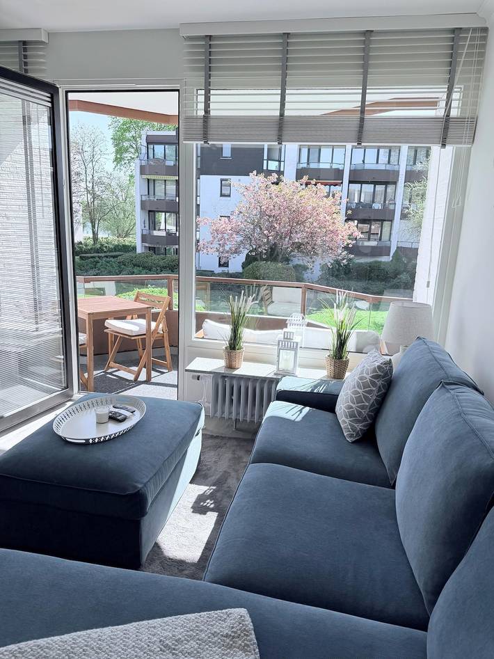 Ferienwohnung für 2 Personen, mit Balkon und Terrasse sowie Garten in der Lübeck - 3