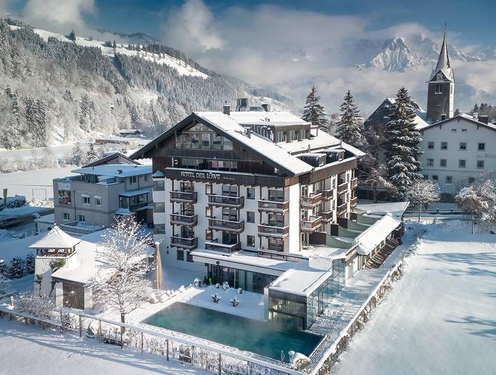 Hotel für 4 Personen, mit Balkon und Terrasse sowie Garten und Pool in Leogang