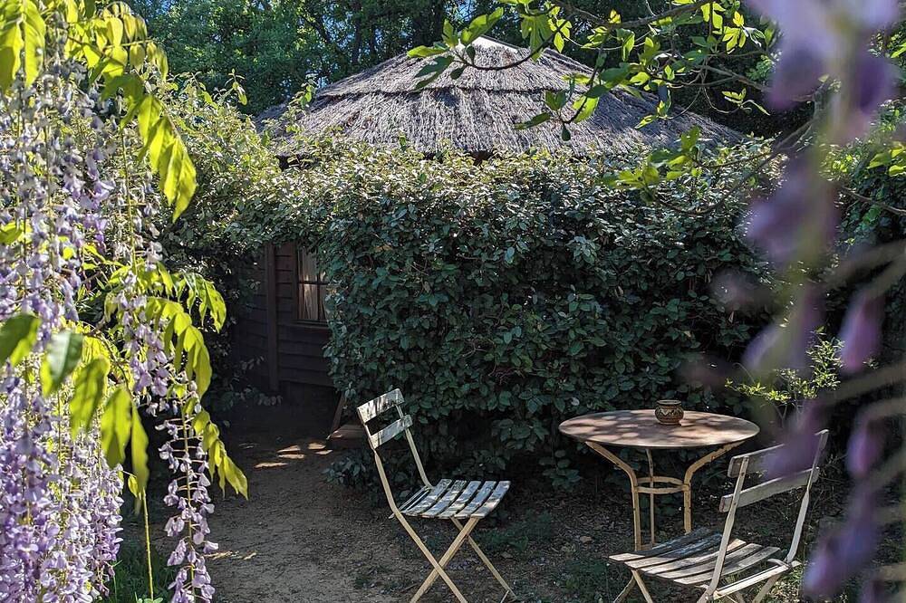 Yourte in Provence , at la Mauvaise Herbe, Barjols in Barjols, Brignoles region